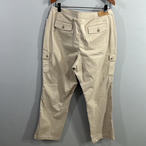 L.L. Bean Women’s Plus Cargo Pants 20W-Tall Southport Cargo Driftwood NEW #B427 - Picture 8 of 10